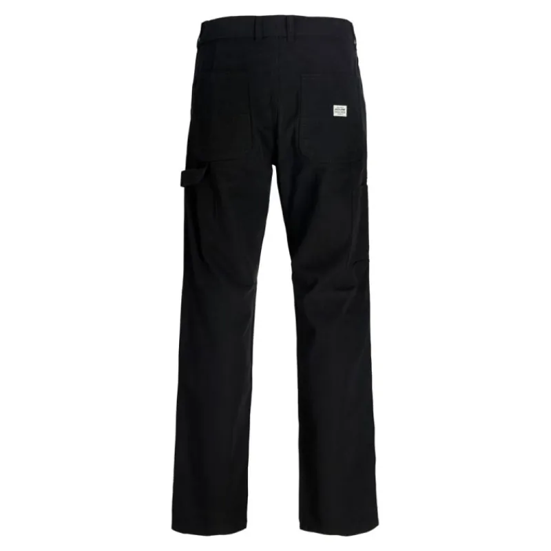 Sale Pantalon cargo kaki eddie baggy fit coton Homme Homme Pantalon