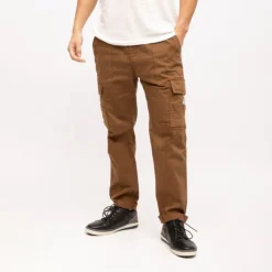 Sale Pantalon cargo madison regular avec ourlets Homme Homme Pantalon