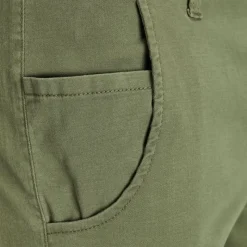 Outlet Pantalon cargo tapered coton avec poches Homme Homme Pantalon