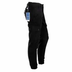 Online Pantalon cargo uni coton stretch Homme Homme Pantalon