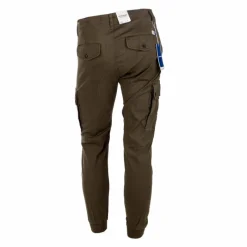 Online Pantalon cargo uni coton stretch Homme Homme Pantalon