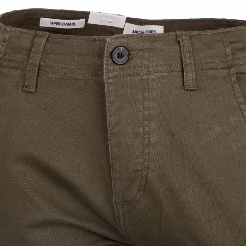 Online Pantalon cargo uni coton stretch Homme Homme Pantalon