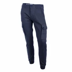 Outlet Pantalon cargo uni coton stretch Homme Homme Pantalon