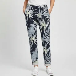 New Pantalon carotte chino biana avec ourlets Femme Femme Pantalon