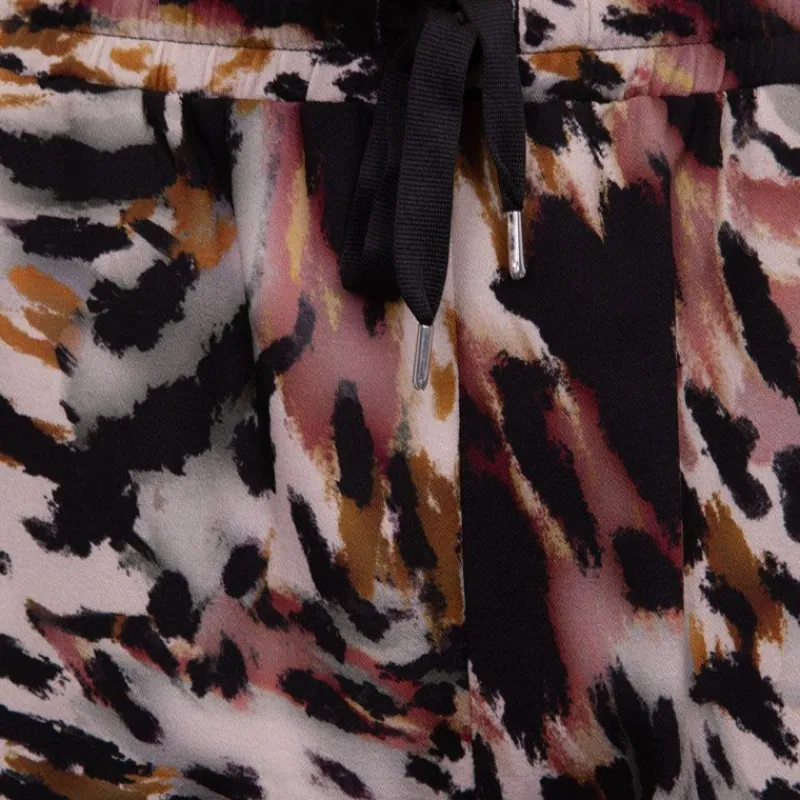 Online Pantalon carotte imprimé avec bandes es Femme Femme Pantalon