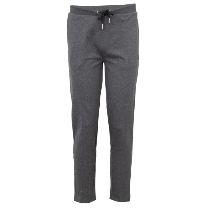 Online Pantalon carotte jogging chiné coton pianissimo Homme Homme Pantalon