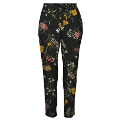 Best Pantalon carotte imprimé à fleurs colorées Femme Femme Pantalon