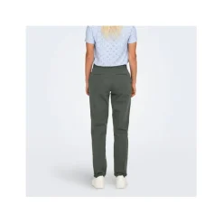 Online Pantalon chino Biana coton humus Femme Femme Pantalon