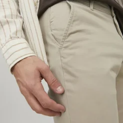 Discount Pantalon chino Bolton regular fit fermeture zippée Homme Homme Pantalon