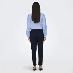 Outlet Pantalon chino ceinture tressée Femme Femme Pantalon