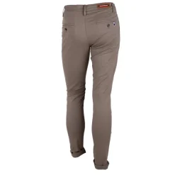 New Pantalon chino coton stretch revers fermeture éclair tenali Homme Homme Pantalon