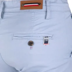 Hot Pantalon chino coton stretch revers fermeture éclair tenali Homme Homme Pantalon