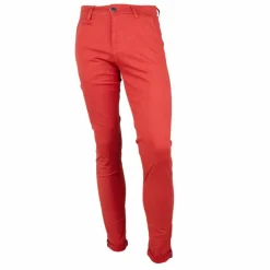 Online Pantalon chino coton stretch revers fermeture éclair tenali Homme Homme Pantalon