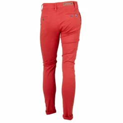 Online Pantalon chino coton stretch revers fermeture éclair tenali Homme Homme Pantalon