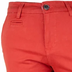 Online Pantalon chino coton stretch revers fermeture éclair tenali Homme Homme Pantalon