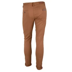 New Pantalon chino coton stretch revers fermeture éclair tenali Homme Homme Pantalon