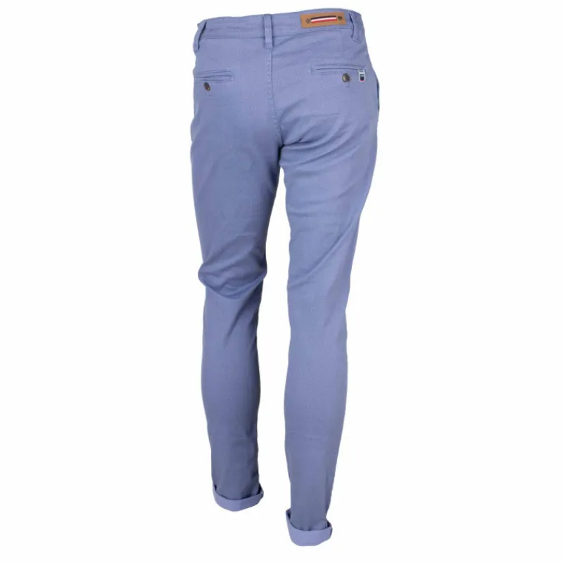 Online Pantalon chino imprimé coton stretch tamar Homme Homme Pantalon