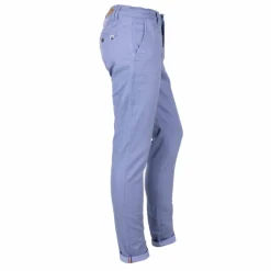 Online Pantalon chino imprimé coton stretch tamar Homme Homme Pantalon
