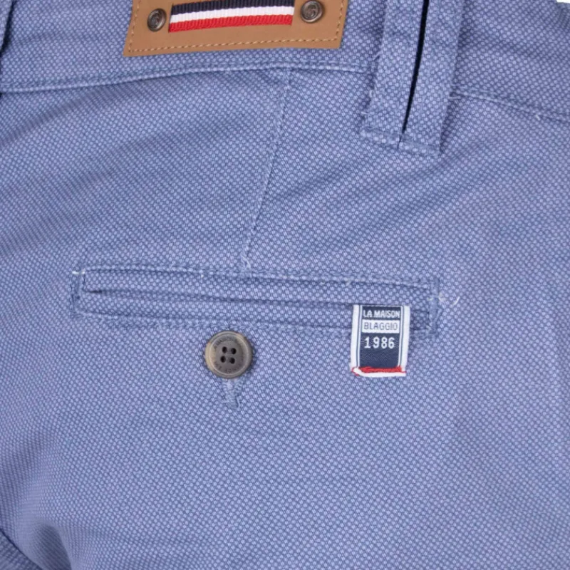 Online Pantalon chino imprimé coton stretch tamar Homme Homme Pantalon