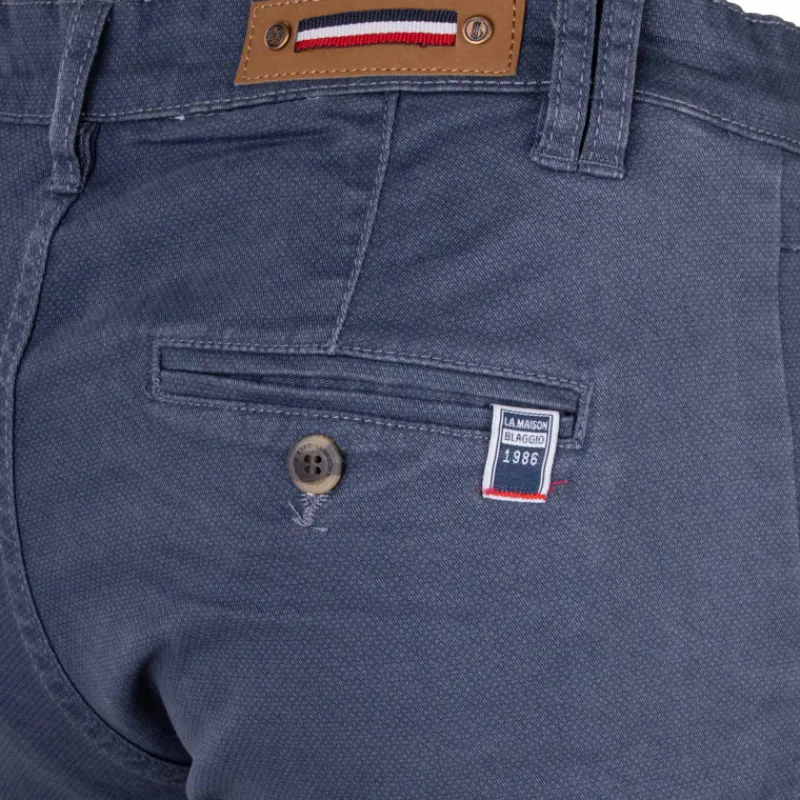 Sale Pantalon chino imprimé coton stretch tamar Homme Homme Pantalon