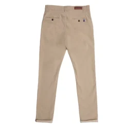 Outlet Pantalon chino imprimé coton stretch tamar Homme Homme Pantalon