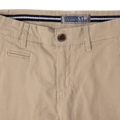 Outlet Pantalon chino imprimé coton stretch tamar Homme Homme Pantalon