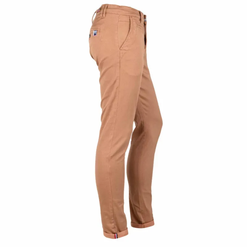 Outlet Pantalon chino imprimé coton stretch tamar Homme Homme Pantalon