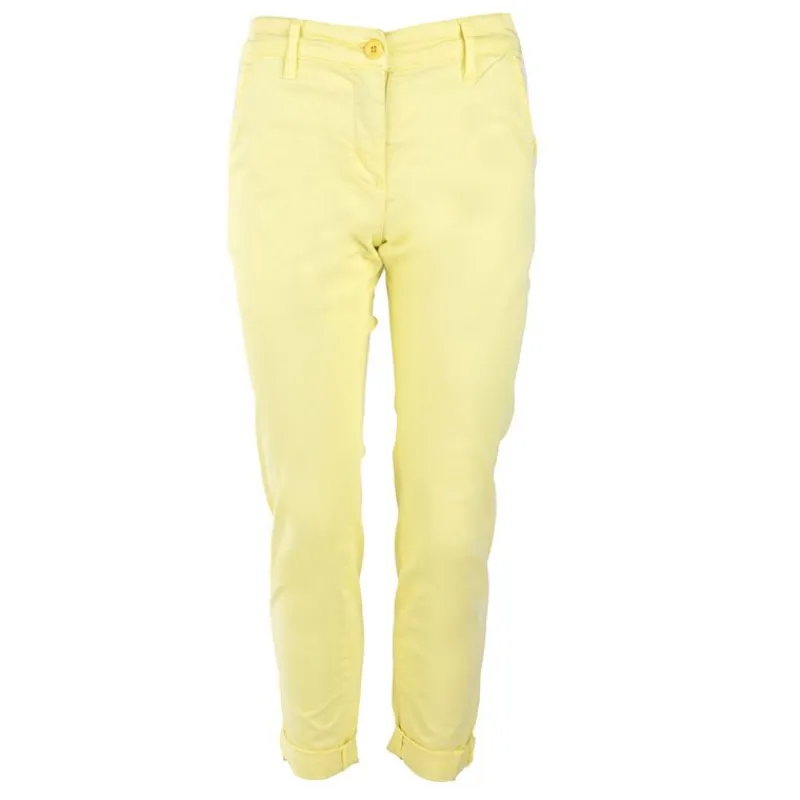 Pantalon chino pia coton regular Femme Femme Pantalon