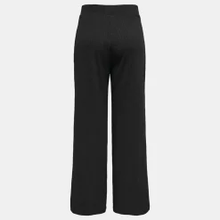 Best Pantalon cotelé ceinture élastique magan jambes larges black Femme Femme Pantalon