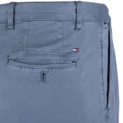 Outlet Pantalon coton bleu pétrole Homme Homme Pantalon