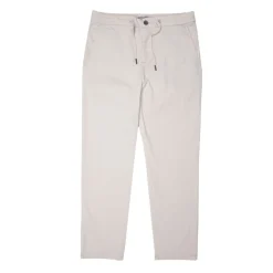 Discount Pantalon cream idris carotte à nouer Homme Homme Pantalon