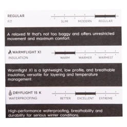 Outlet Pantalon de ski et noir Homme Vetements De Sports Homme|Pantalon