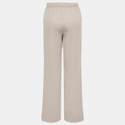 Pantalon en lin fermeture cordon Femme Femme Pantalon