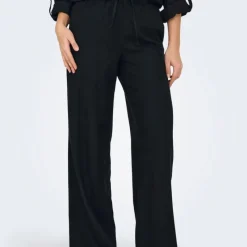 Best Pantalon en lin fermeture cordon Femme Femme Pantalon