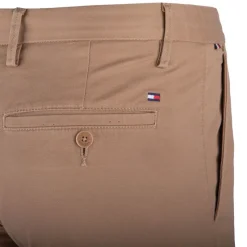 Sale Pantalon en toile slim marron Homme Homme Pantalon