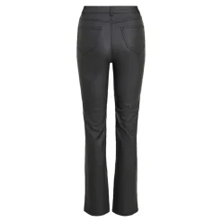 Hot Pantalon enduit straight fit taille haute vicommit noos Femme Femme Pantalon