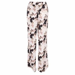 Clearance Pantalon fin fleurie Femme Femme Pantalon