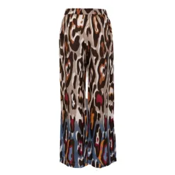 New Pantalon fluide imprimé animal Femme Femme Pantalon