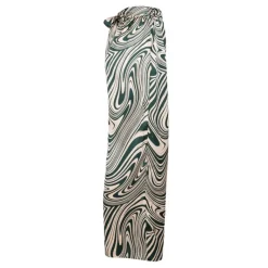 Pantalon fluide large iwa motif zébré Femme Femme Pantalon