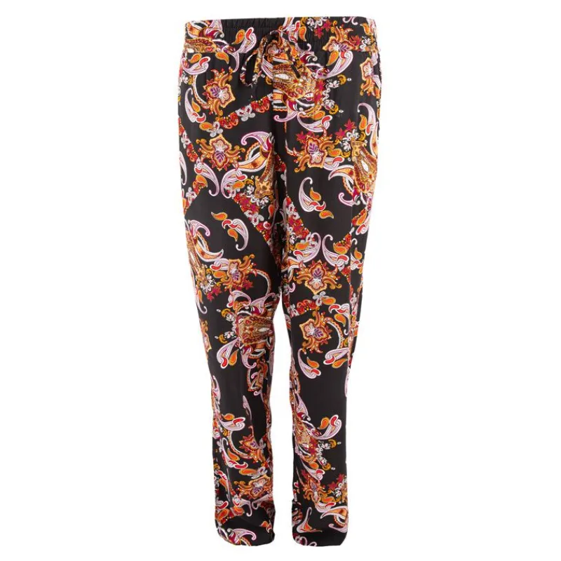 Hot Pantalon fluide et rouge Femme Femme Pantalon