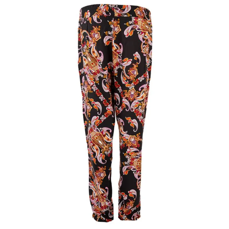 Hot Pantalon fluide et rouge Femme Femme Pantalon