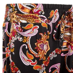 Hot Pantalon fluide et rouge Femme Femme Pantalon