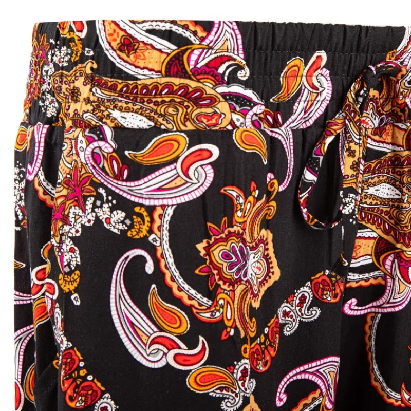 Hot Pantalon fluide et rouge Femme Femme Pantalon