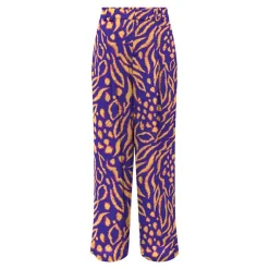 Outlet Pantalon imprimé plantes regular fit Femme Femme Pantalon