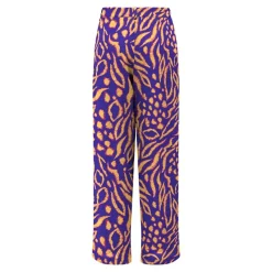 Outlet Pantalon imprimé plantes regular fit Femme Femme Pantalon