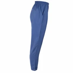 Outlet Pantalon élastique fluide avec poches arrières Femme Femme Pantalon