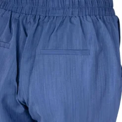 Outlet Pantalon élastique fluide avec poches arrières Femme Femme Pantalon