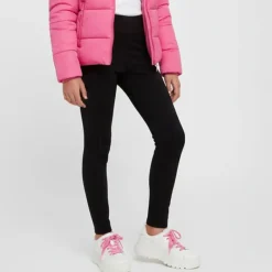 Hot Pantalon legging sport couleur uni stretch Enfant Enfant Jogging, Legging