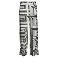 Discount Pantalon léger regular à motif graphique Femme Femme Pantalon