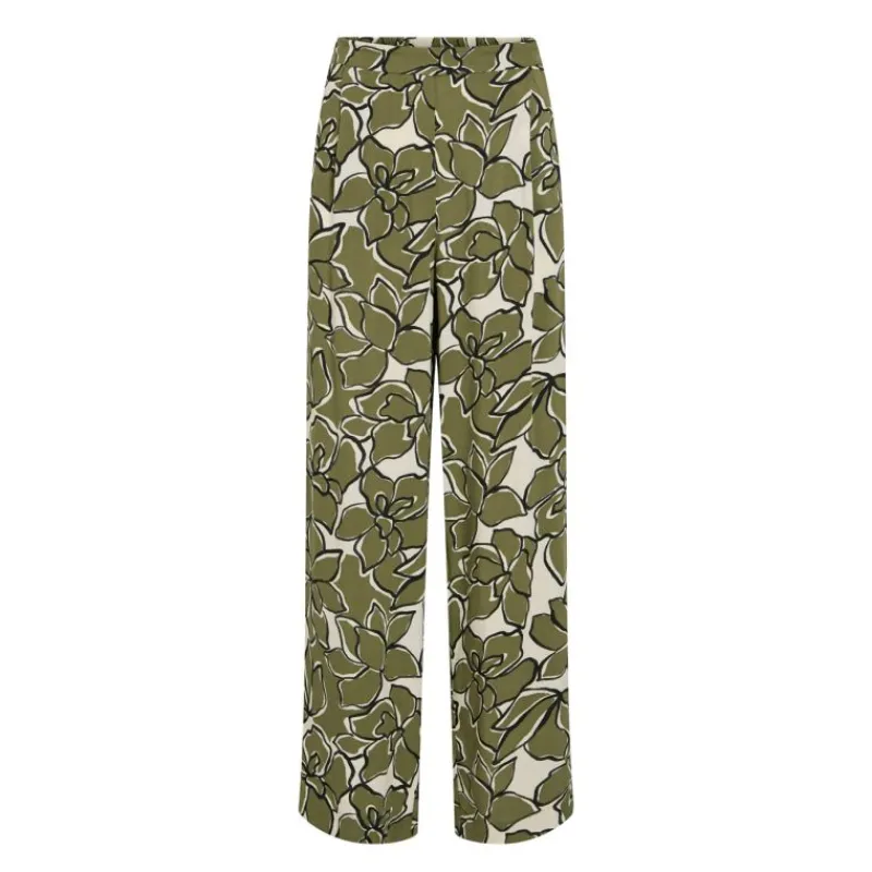 Discount Pantalon Mara imprimé à fleurs taille élastique Femme Femme Pantalon